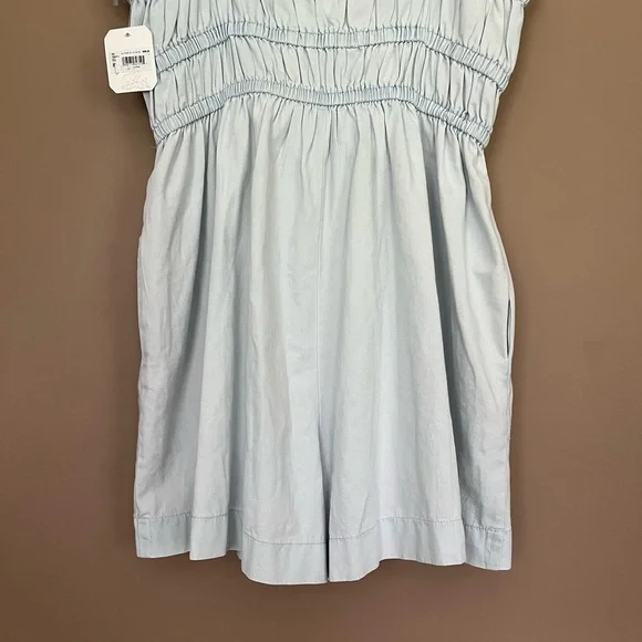 {Altar'd State} Ashley Light Denim Romper - Womens Large - NWT - Picture 7 of 12